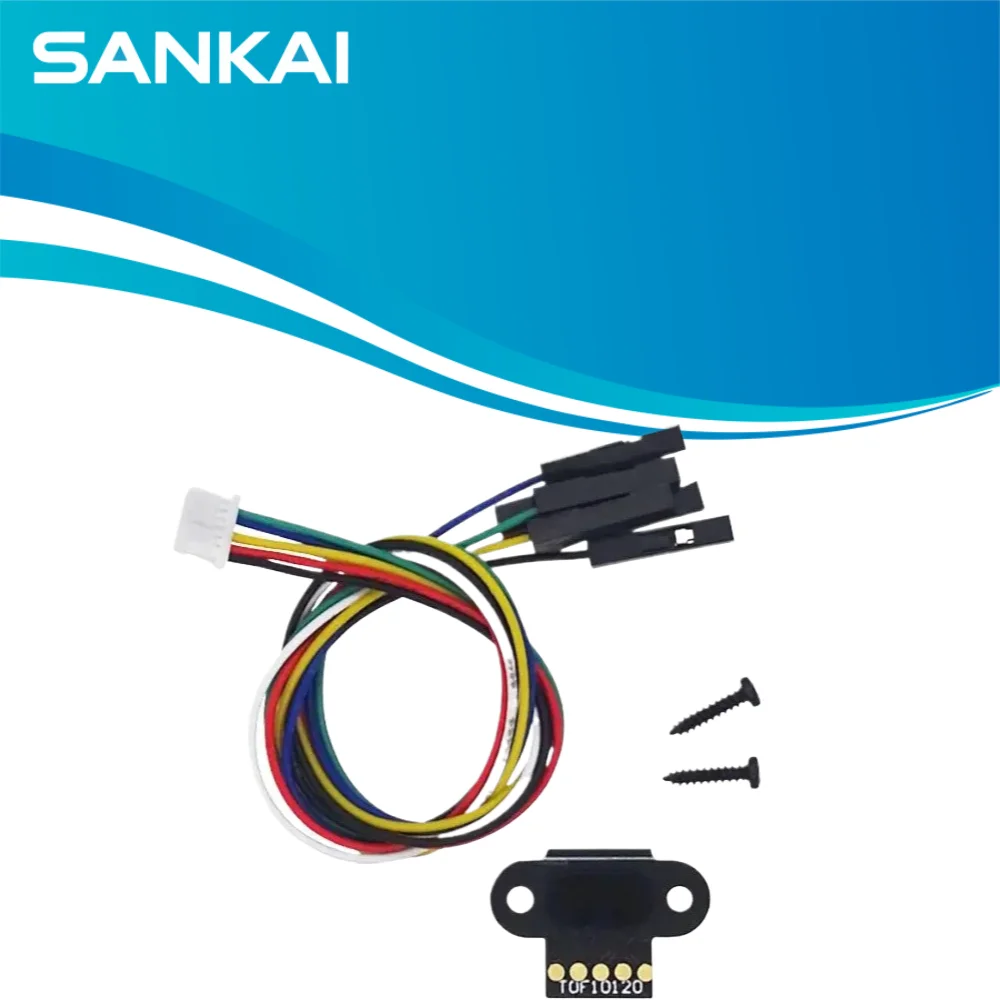 TOF10120 ToF Ranging Sensor, 10-180cm 940nm, UART I2C RS232 Output 3-5V with Cable for Arduino/STM32