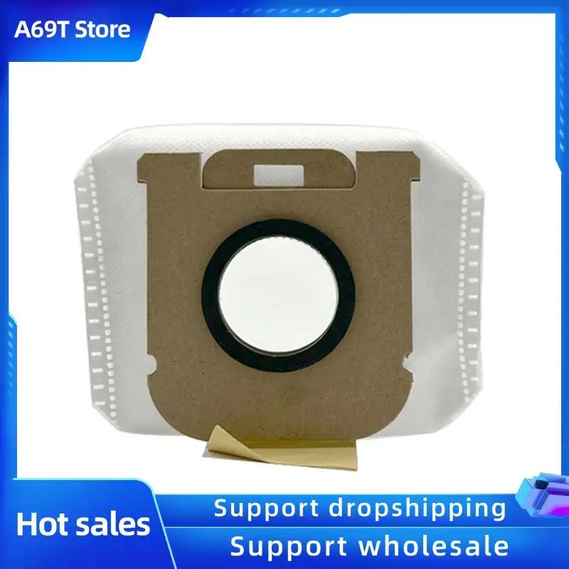 A69T 12PCS For Dreame Z10 Station Robot Vacuum Cleaner Dust Bag Replacement Spare Parts Non-Woven Garbage Dust Bag