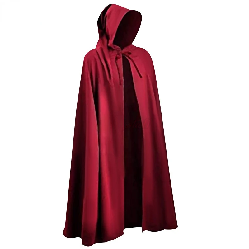 S-4XL męskie średniowieczne rycerzy krzyżowców templariuszy tunika Cosplay kostiumy renesansowy Halloween Surcoat wojownik czarny płaszcz plagi Top