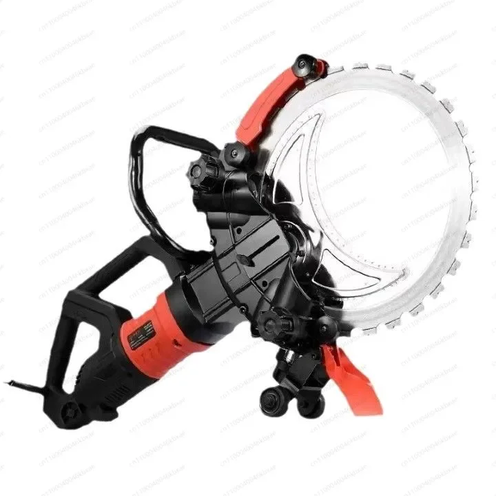 Special High frequency brushless ring saw wall cutting machine, portable dust-free wall saw machine