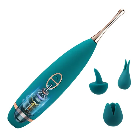 Clitoral Sucking Vibratorr 3 Silicone replacement Head Clit G Spot Dildo Nipple Stimulator Anal Vibe Bullet sexx Toys for Women