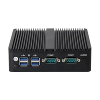 Industrial Mini PC Fanles Intel Celeron J6412 8GB DDR4 512GB M.2 NVMe SSD 2x COM RS485/232 2x GbE LAN 6x USB Windows 10/11 Linux 3