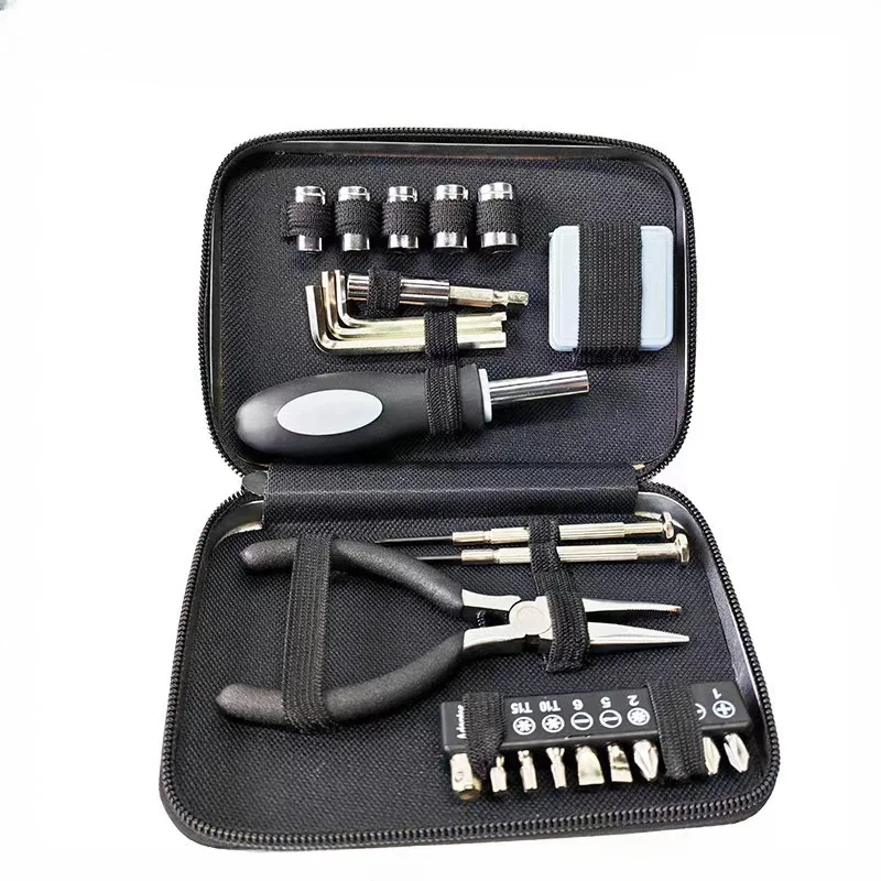 

Portable screwdriver head combination set, mixed tool set, repair tool, pointed nose pliers combination set