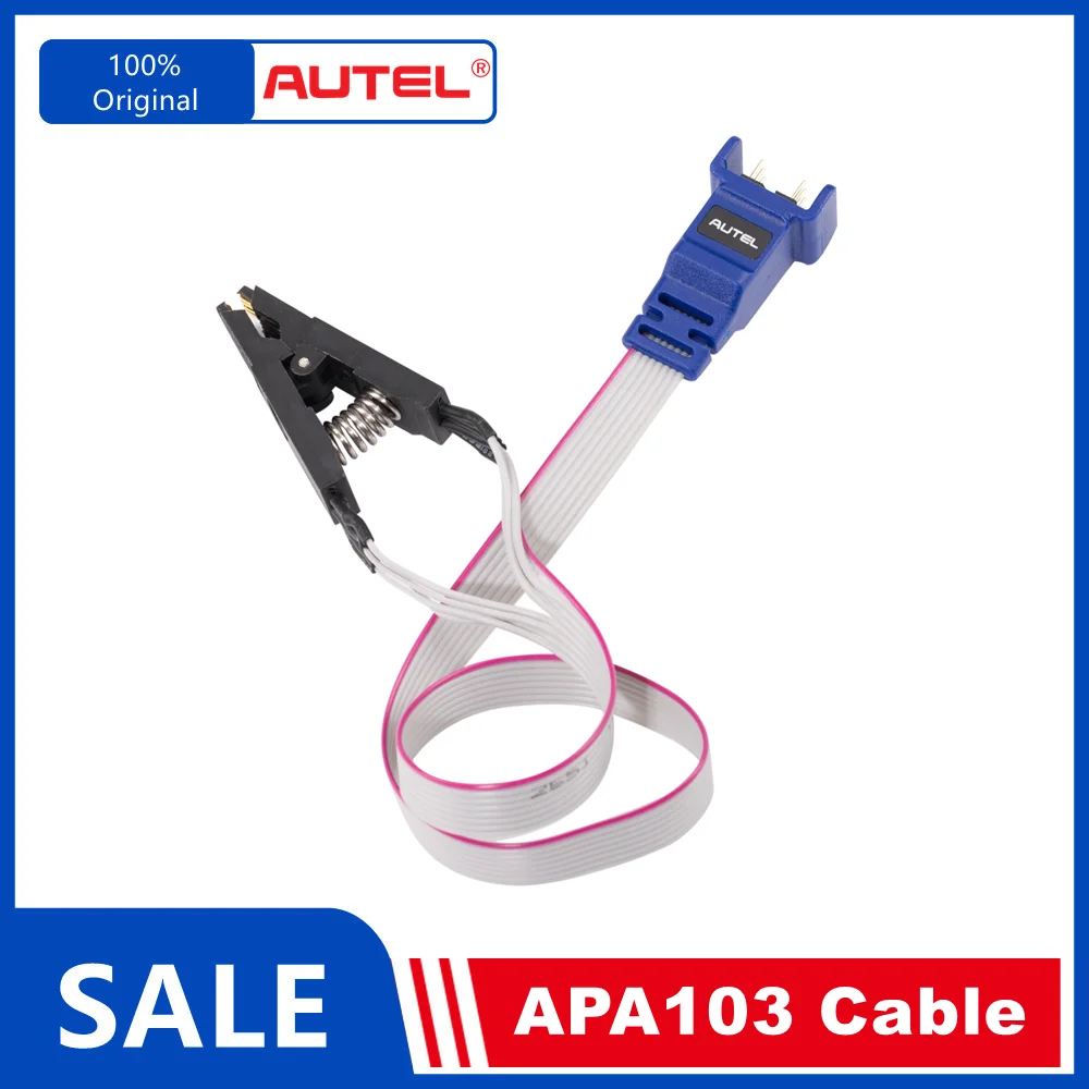 

Кабель-зажим Autel APA103 EEPROM работает вместе с инструментом программирования ключей MaxiIM IM508 IM608
