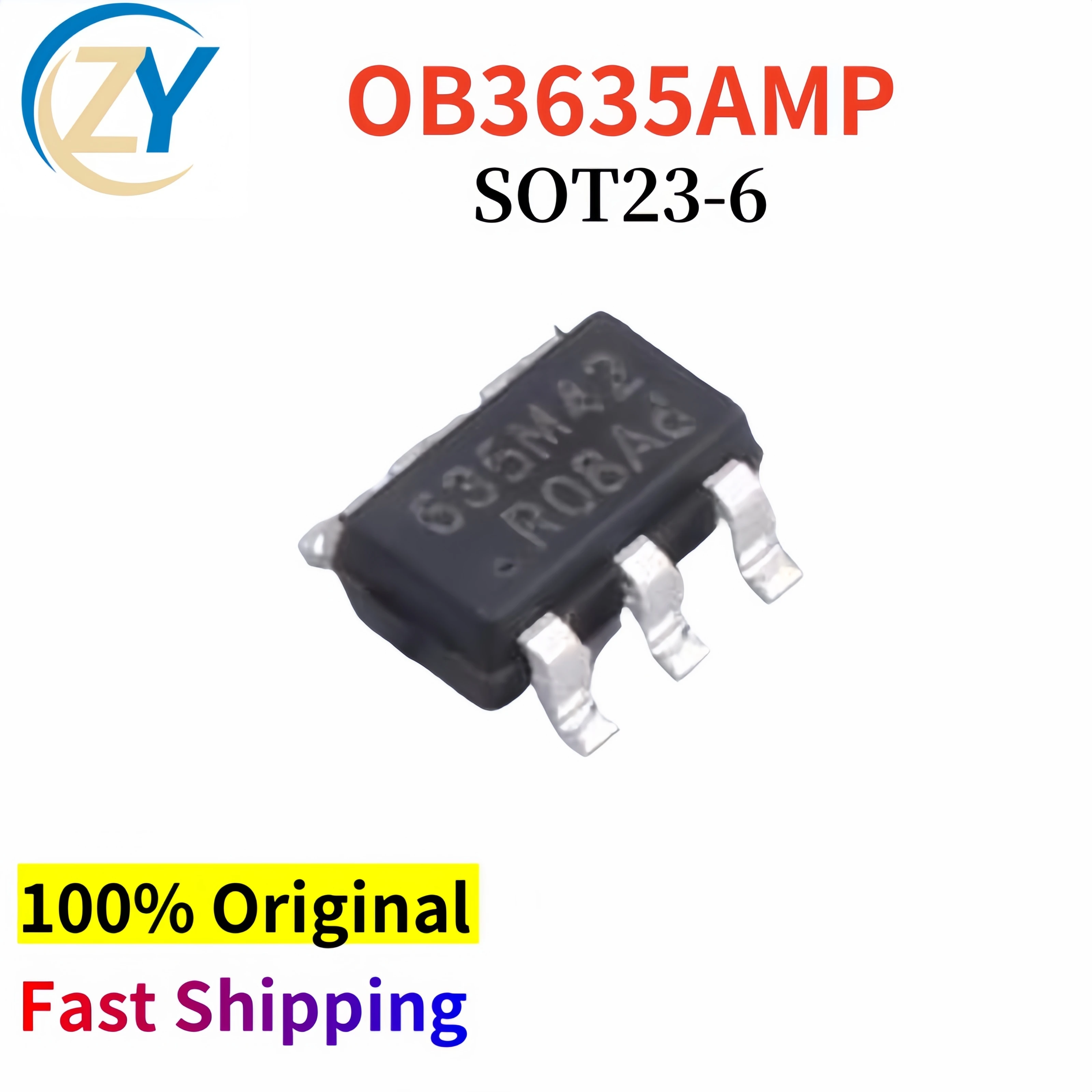 (20pcs) OB3635AMP LED Controller OB3635 SOT23-6 100% Original & In Stock