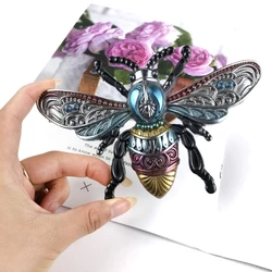 Large Bees shape Resin Epoxy Transparente Molds Silicon Wall Decor Room Hanging Ornaments Jewelry Making Supplies