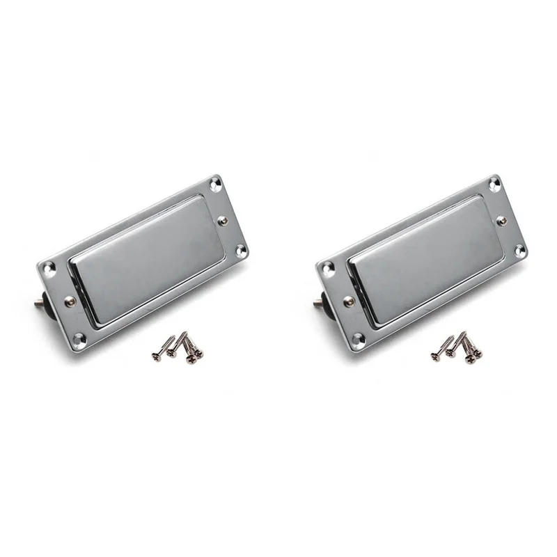 Y67A-2X Mini Humbucker Kit pickup per chitarra elettrica Strumento per chitarra trimmer per liutaio cromato