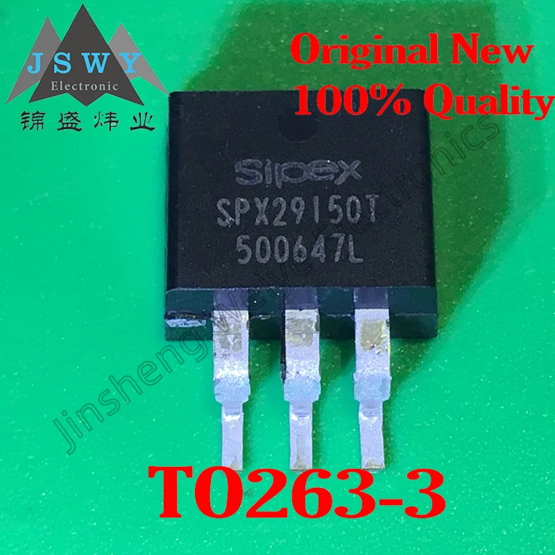 

10PCS SPX29150T-L-3-3 SPX29150T-3.3 SPX29150T-L-5-0 SPX29150T-5.0 SMD TO-263 Voltage Regulator IC 100% Brand New Free Shipping