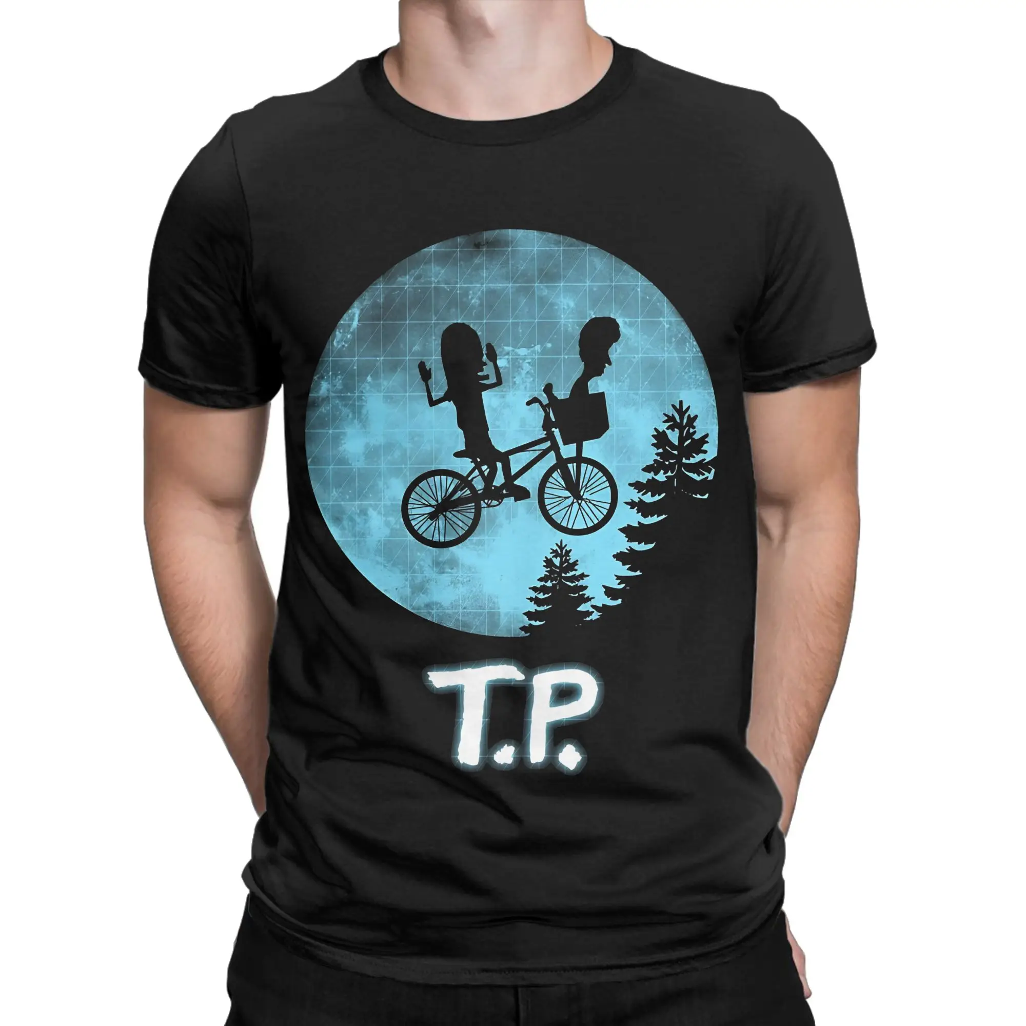 Vintage Photograp T.P Classic Beavis and Butt-Head Novelty 100% Cotton T-Shirt Tops Tees For Men