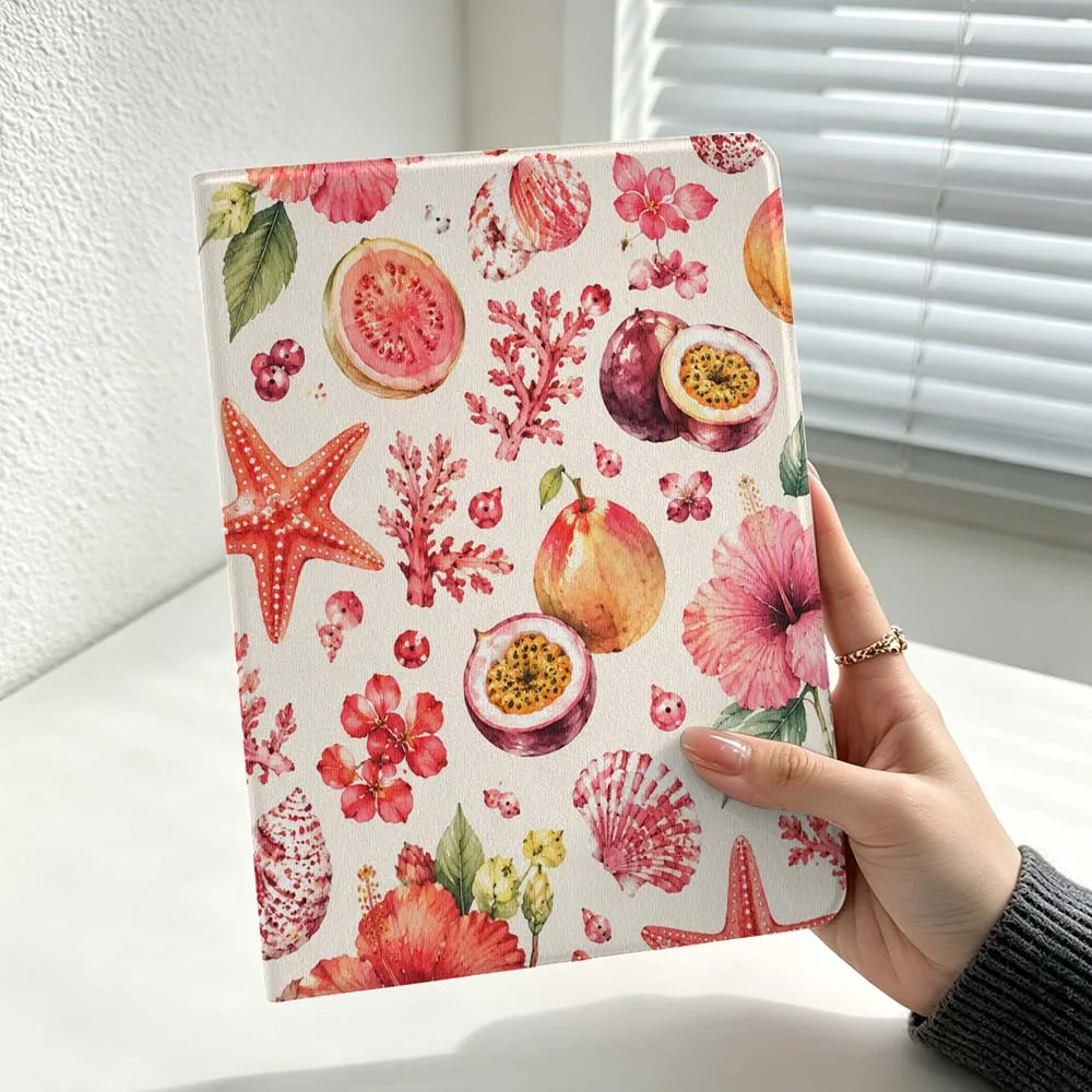 Luxurious Summer Patterns For Huawei MatePad MediaPad MagicPad Honor Pad 10 9 8 X10 X9 X8 Pro Soft Inch Tablet Case Cover
