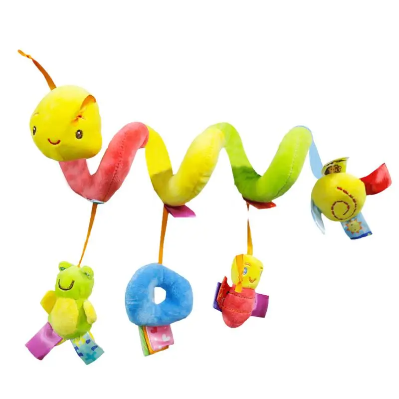 

Car Seat Toys Mobile Crib Hanger Activity Toy For Car Seat Crib Mobile Infant Babies Spiral Plush Toys For Crib Bed Stroller Car