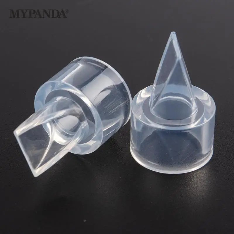 2pcs Duckbill Valve Manual/Electric Breast Pump Backflow Protection Breast Silicone Baby Feeding Nipple  Breast Pump Accessories