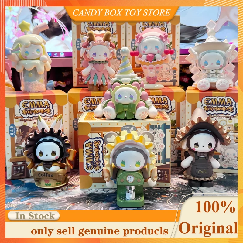 

In Stock Genuine Emma There is a Cafe Series Blind Box Cute Dlls Desktop Ornament Mystery Box Child Birthday/Christmas Gifts