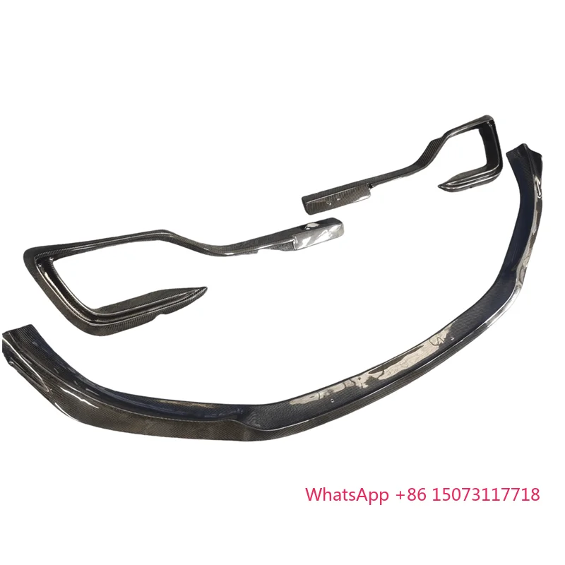 

For Ghibli Carbon Fiber Front Lip Ghibli Upgrade Front Bumper Body Kit Front Lip