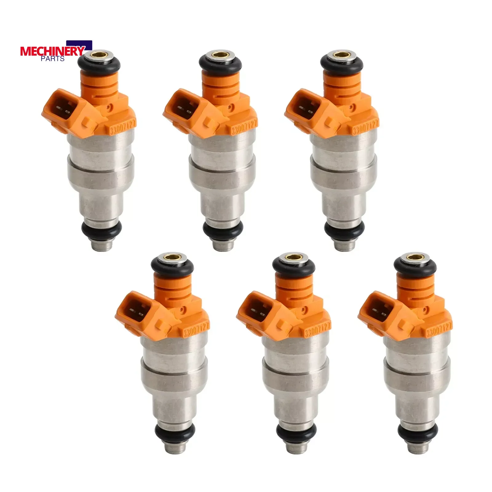 หัวฉีดเชื้อเพลิง 6 ชิ้น 53003956 33007127   สําหรับ JEEP Wrangler Cherokee YJ 1987-1998 I6 4.0L KT 87-90 5 300 395 6 เครื่องยนต์