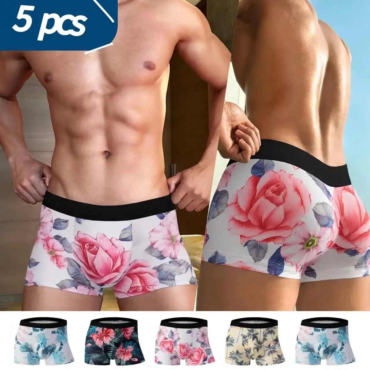 

Модные трусы-боксеры с принтом для мужчин, ценящих индивидуальность и подчеркивающих свой вкус.