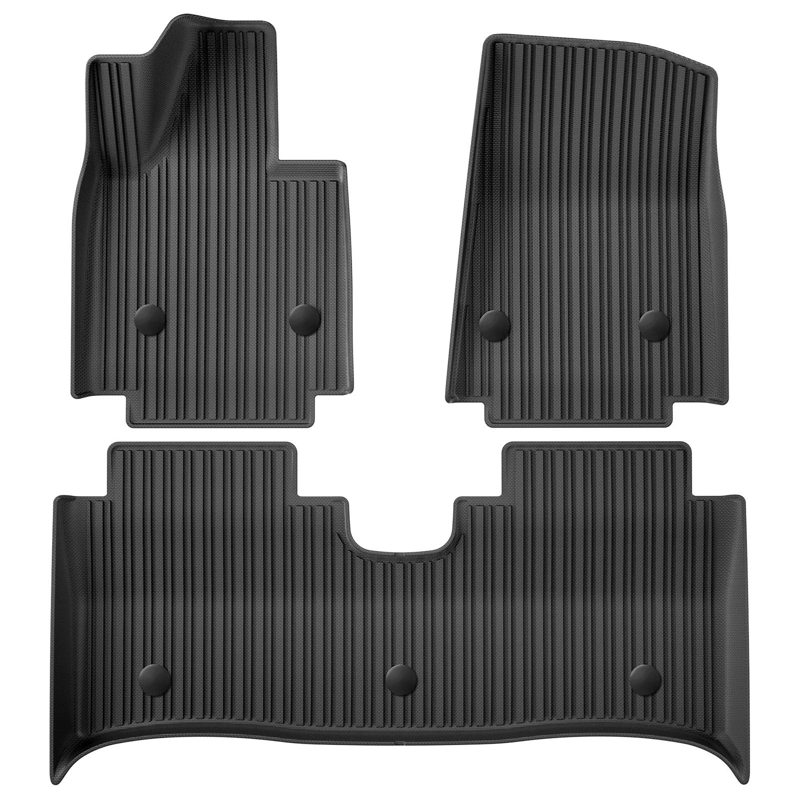 SMABEE for NIO ET7 2022 2023 2024 TPE 3D Car Floor Mats Trunk Pad All-Weather Accessories (Left Rudder)