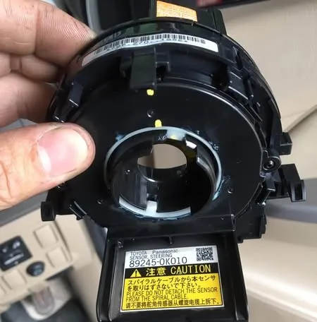 Lenkrad-Winkelsensor 6R0959654 ABS Beliebtes Auto-Innenzubehör