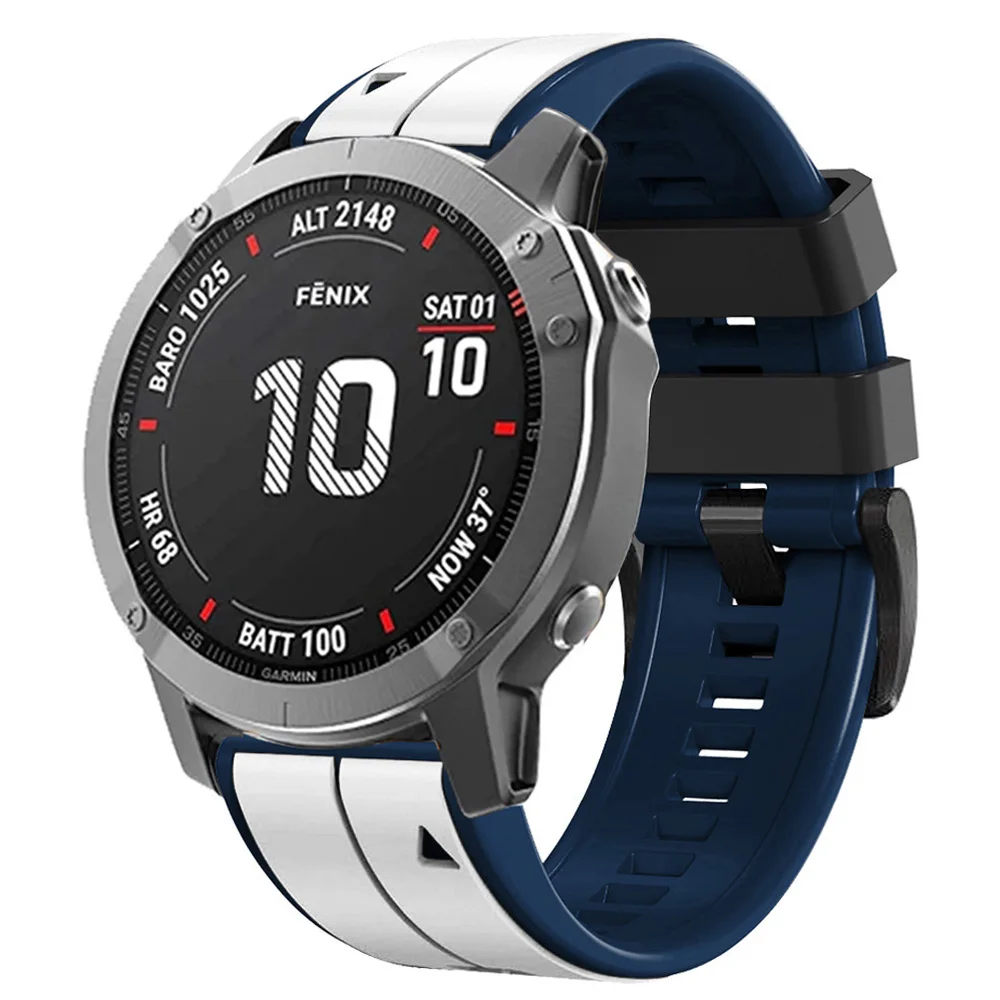 Band Armband Voor Garmin Fenix 7X 5X 5 Plus 7 6 6X Smart 3 3HR 935 Horlogebanden Band Quick Release Siliconen Easyfit Polsband Nieuwe