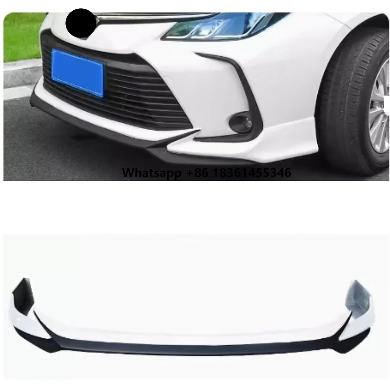 

for Corolla 2019-2021 Modified side skirt Car accessories Body kit Unpainted front shovel rear lip