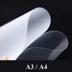 A4 Binding Film Plastic Cover PVC Plastic Loose-leaf Bookbinding Cover Transparent Plastic Sheet Book Accessories Book Cover