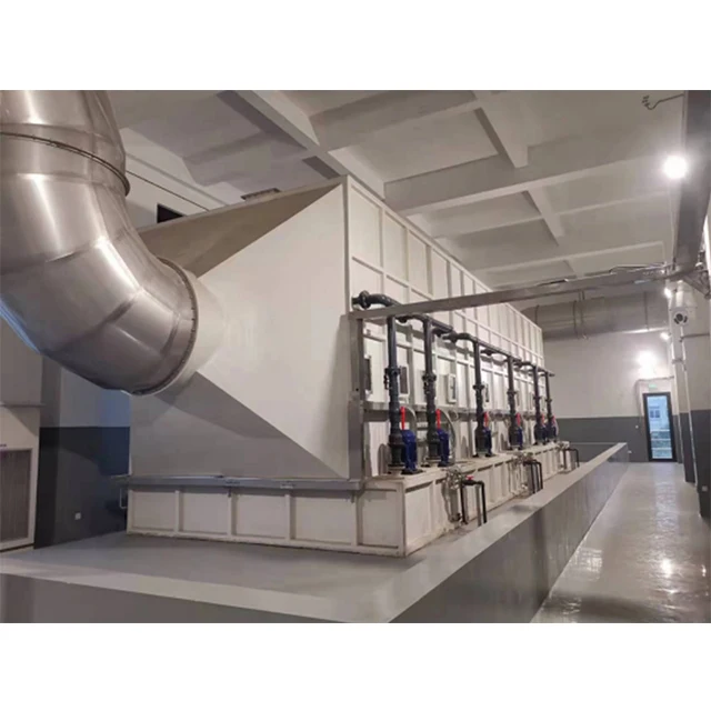 Diseño del proyecto del sistema de equipos de tratamiento de gases residuales semiconductores