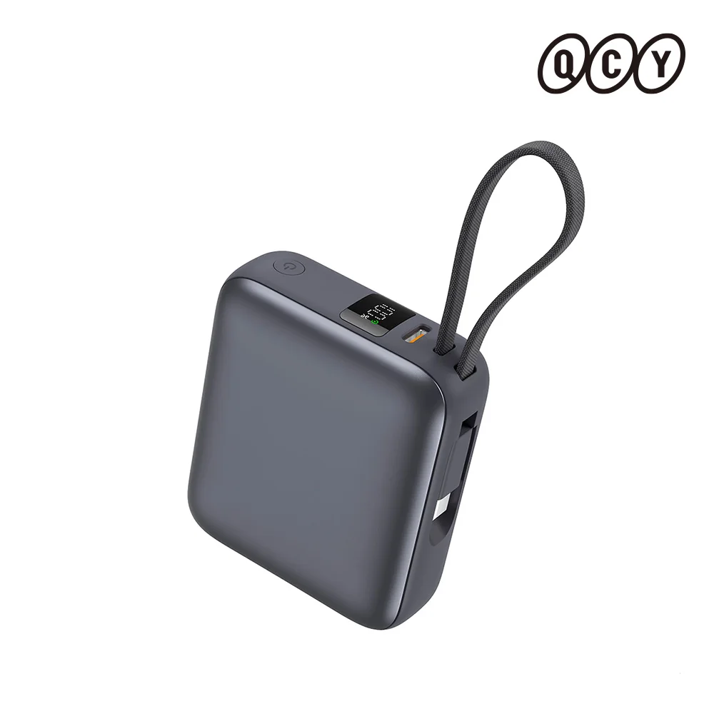 QCY 35W 기내반입 C타입 초고속 충전 대용량 갤럭시 보조배터리 10000mAh 화이트 썸네일 6