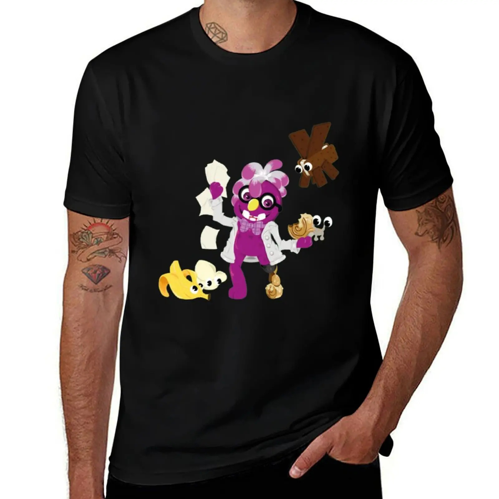 

bugsnax floofty fizzlebean T-Shirt man t shirts for men casual T-Shirt