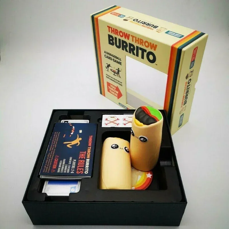 EXPLODING KITTENS Throw Throw Burrito A Dodgeball Card Game