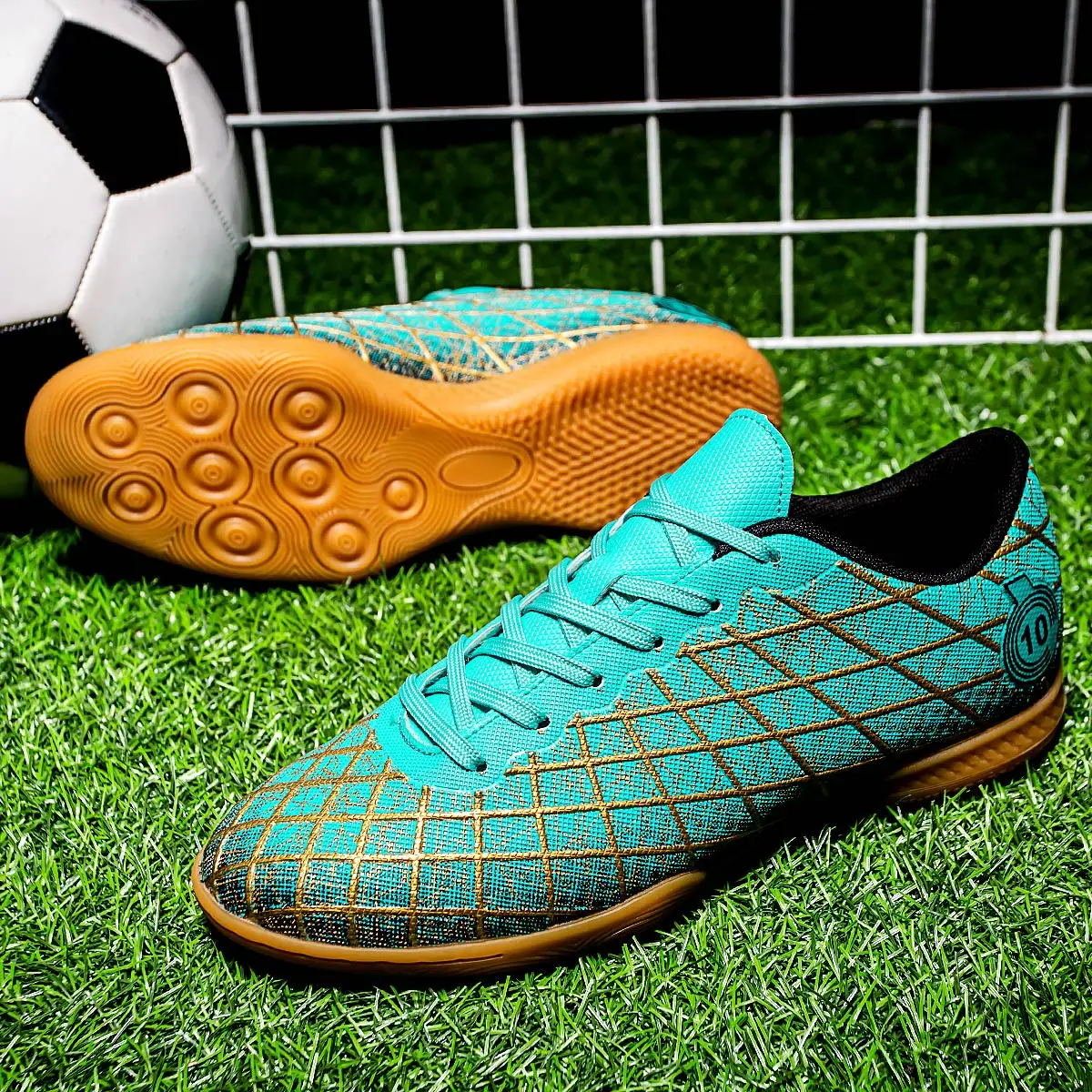 

Shattered Nail Professional Men's Football Boots Training Football Shoes Unisex Sports Shoes Outdoor Ultra Light
