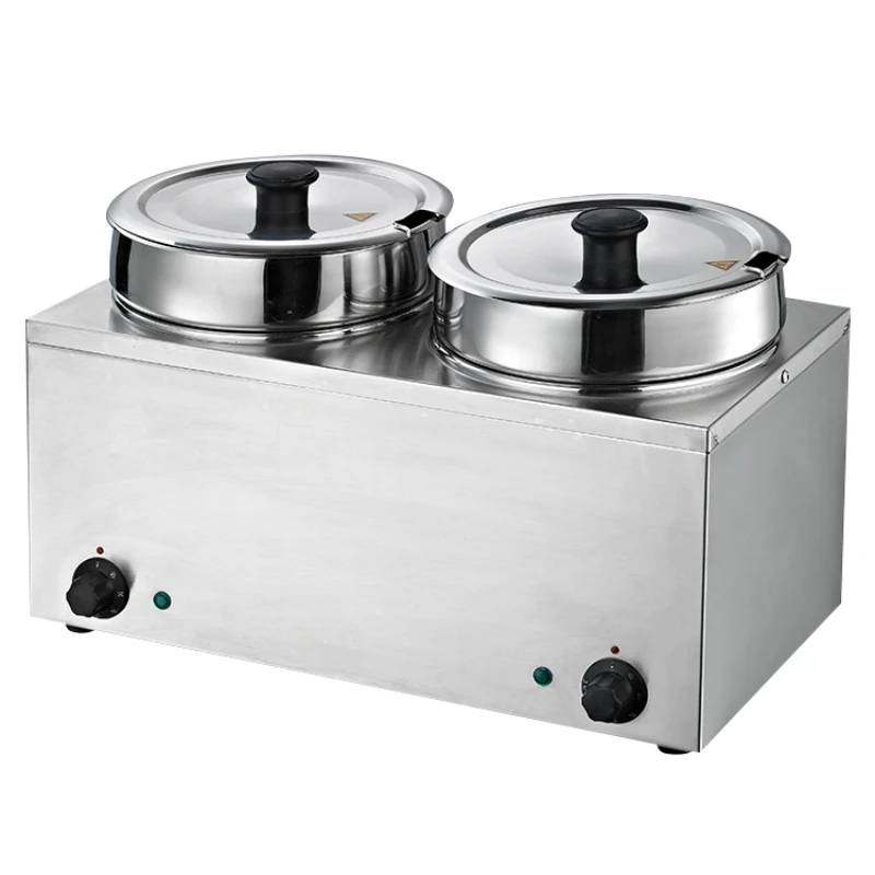 Stainless Steel Soup Pot Thickened Heat Preservation Soup Bucket For Hotel