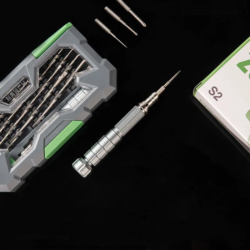 Imagem -04 - Xiaomi-kit Chave de Fenda de Precisão Nanch Edição 23-em1 Ejeção s2 Steel Celular Computador Ferramenta de Reparo Digital Kit Chave de Fenda