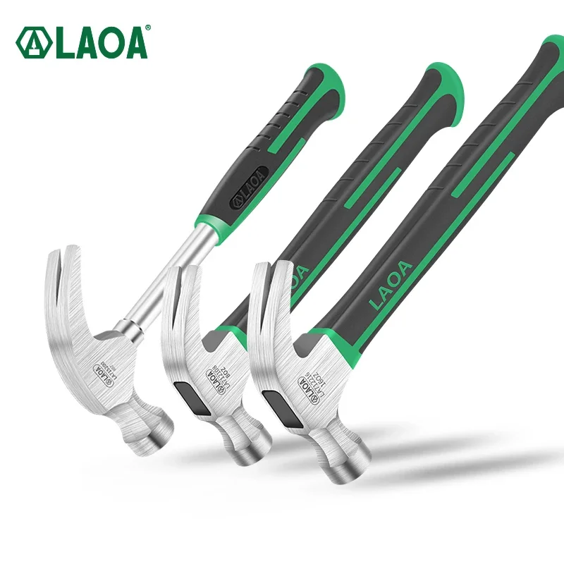 LAOA Hammer Woodworking Hammer Percussion Tool Small Multifunctional Claw Hammer Nail Hammer Claw hammer