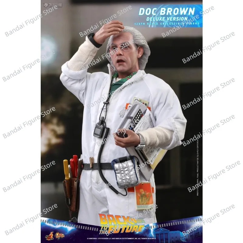 HOTTOYS HT MMS610 الإصدار الفاخر 1/6 وثيقة قابلة للجمع. شخصية براون أكشن العودة إلى فيلم المستقبل دقيق مقاس 12 بوصة جندي رجل
