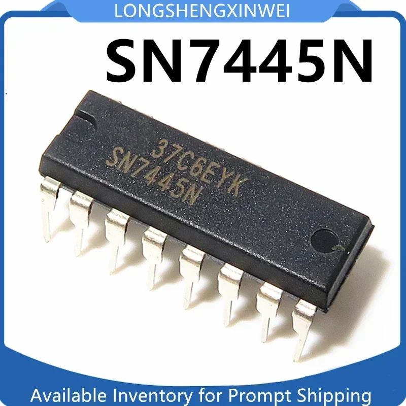 1PCS SN7445N HD7445P SN7445 DIP-16 NEW Original Direct Decimal Decoder/Driver Chip