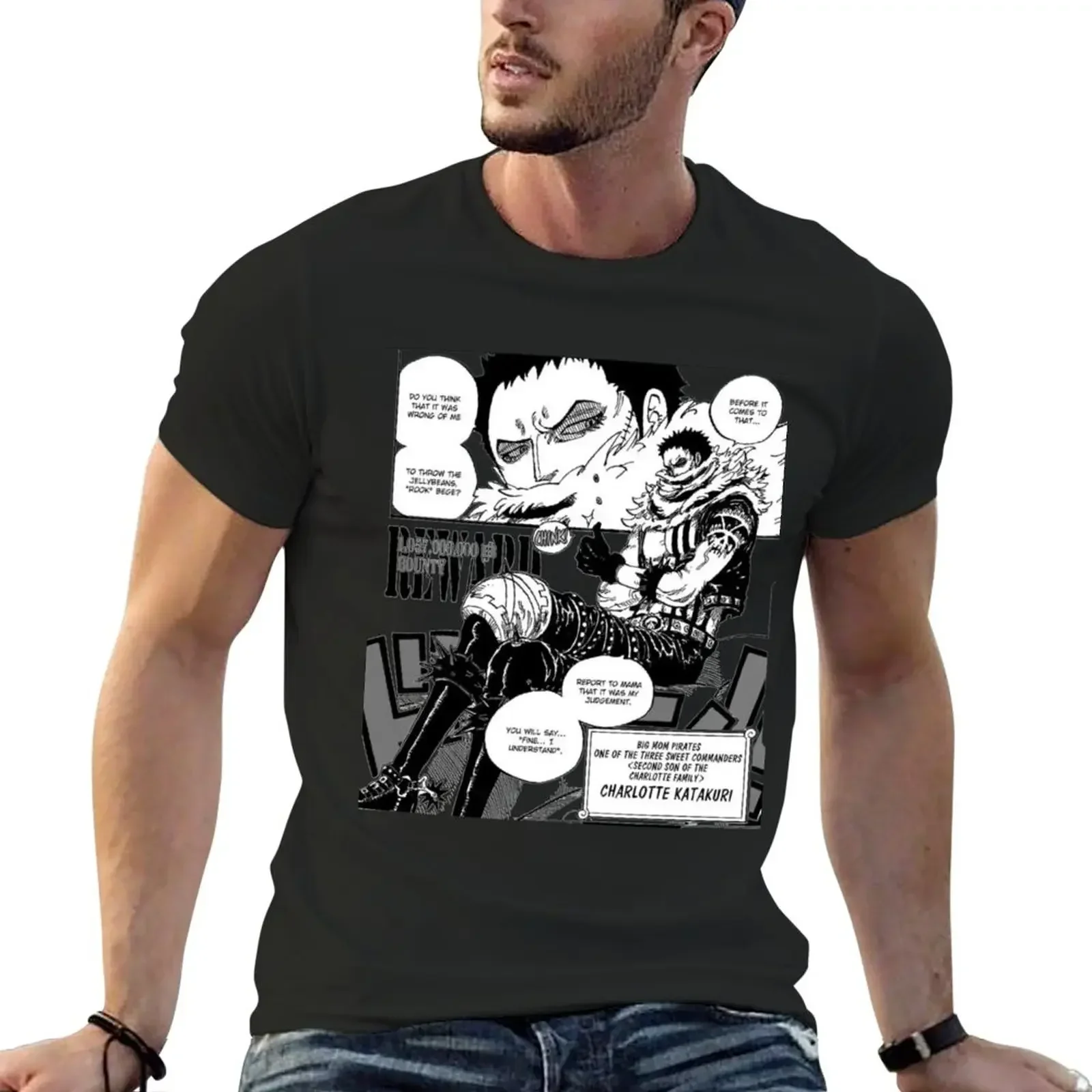 katakuri T-Shirt sports fans kawaii clothes cute clothes plain black t shirts men new in tops & tees vintage Informal Outfits