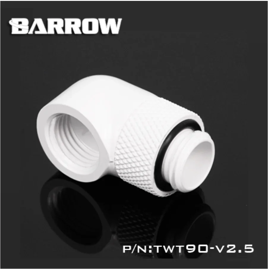 Barrow TWT90-v2.5, G1 / 4  Thread 90 Degree Rotary Fittings, Seasonal Hot Sales, One Of The Most Practical Water Cooling Fitting