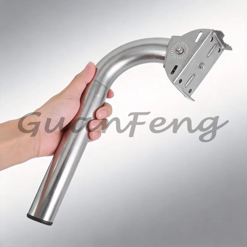 Universal Adjustable Antenna Mounting Stainless Steel L-Shaped Wall Mounted Bracket Directional Antenna Mast