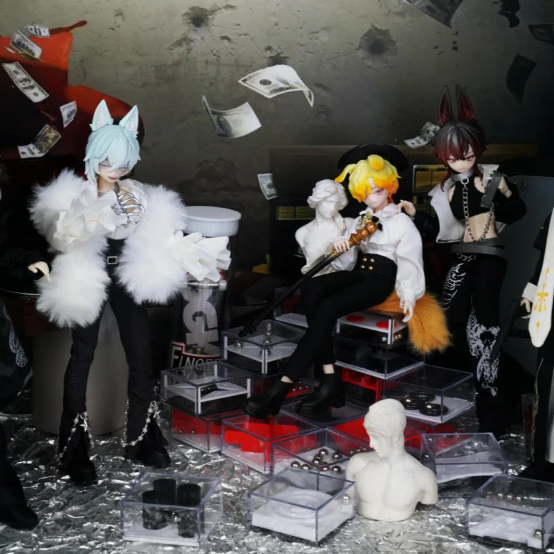 

Sicily Past The Story Series Blind Box Toys Mystery Box Mjd 1/8 Points Movable Joints Action Figure Model Desktop Girls Gift