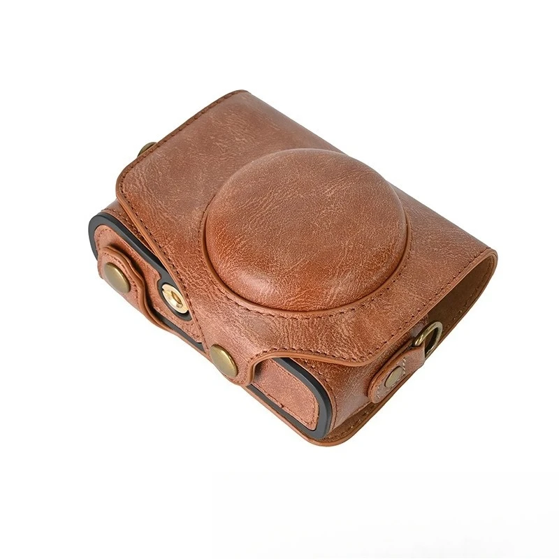 Shoulder bag Scratchproof Travel Storage Crossbody Bags ,For Canon SX740 SX730 SX720 Leather case, protective case