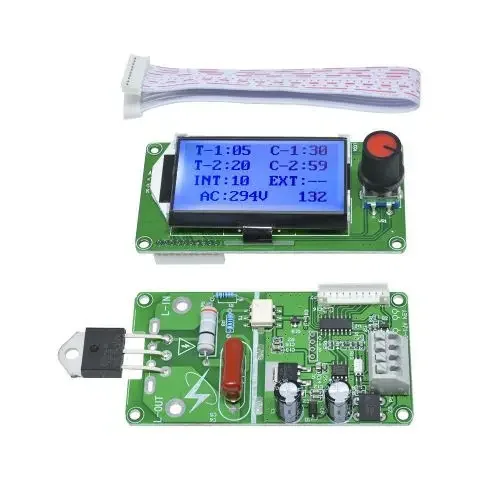 100 A/40 LCD Display Digital Dual Pulse Encoder Spot Welding Machine Transformer Controller Board