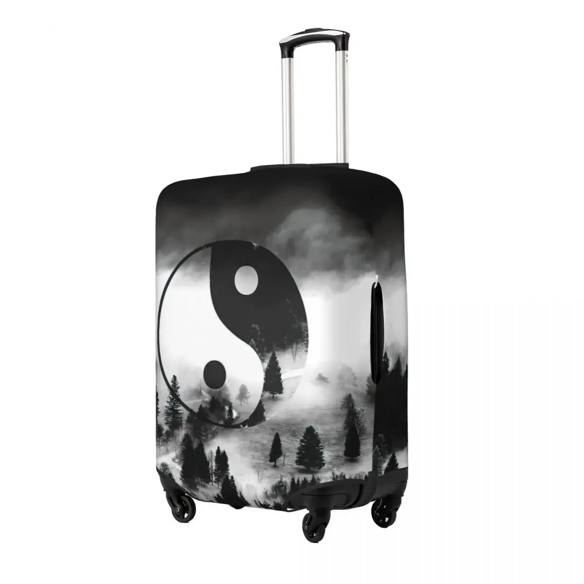 Forest Print Luggage Protective Dust Covers Elastic Waterproof 18-32inch Suitcase Cover Travel Accessories