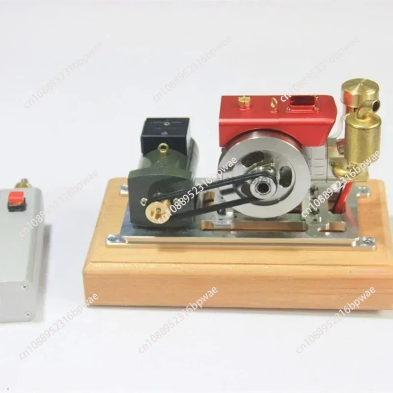 Simulated mini generator methanol gasoline engine can be equipped with 12V digital accessories that can generate electricity