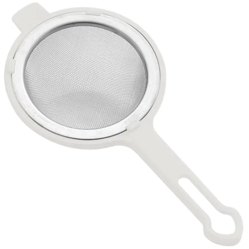 304 Stainless Steel Mesh Fine Mesh Strainer Ultra‑Fine Mesh Plastic Handle Kitchen Sieve Handheld Style Multi Size Option