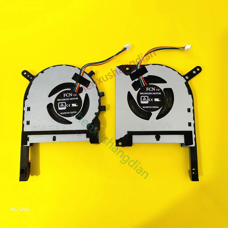 Оригинальный вентилятор для Asus Flying Fortress 6 plus TUF Gaming fx705gm fx86sm