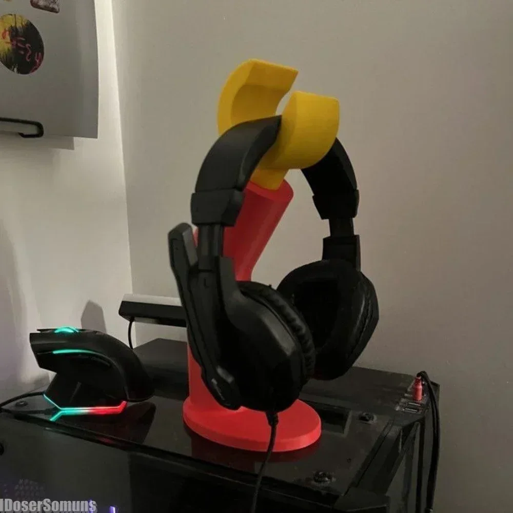 Cartoon Arm Shaped Headset Holder,Computer Headset Hanging Hand Model,3D Print Desktop Storage Hook Creative Game Accessories