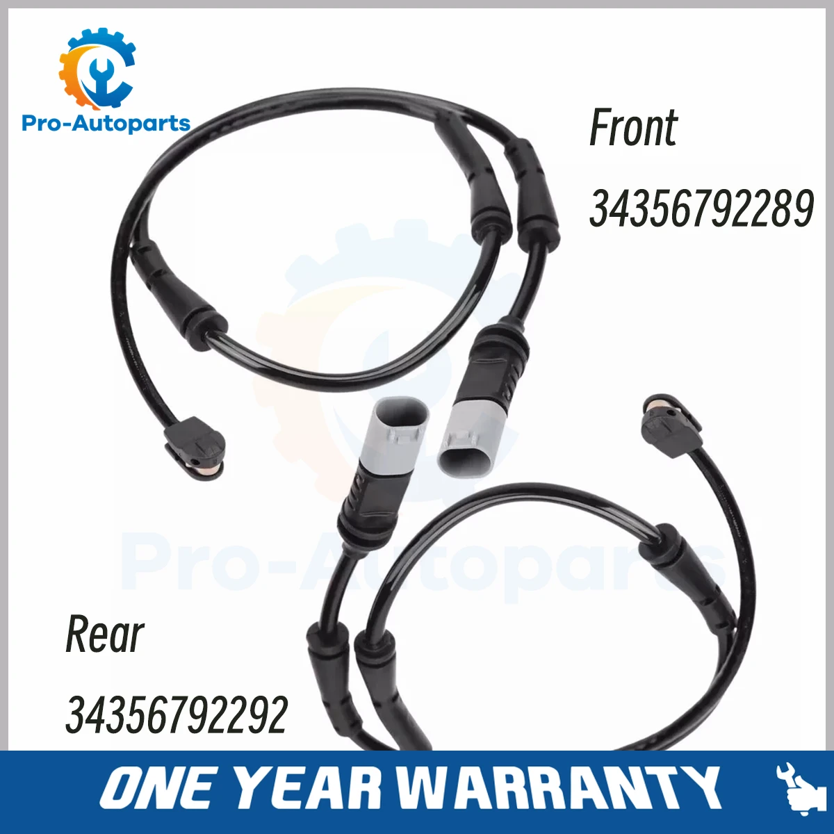 34356792289 34356792292 Front Rear Electrical Axle Brake Pad Sensor For BMW 1 Series F20 3 Series F30 F31 F34 F32 F33 F36