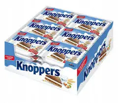 Obleas Knoppers 25g 24 unidades