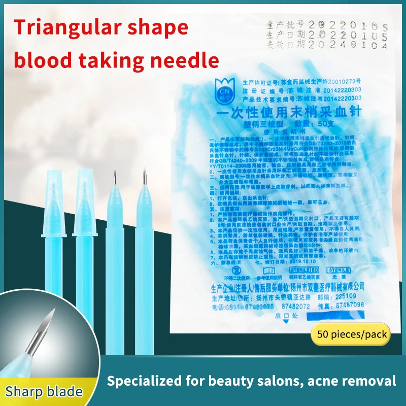 1-Bag Tool S Maat Puistjes Pin Wegwerp Mee-eter Naalden Wegwerp Puistjes Naalden Puntige Tip Mee-eters Smet Remover