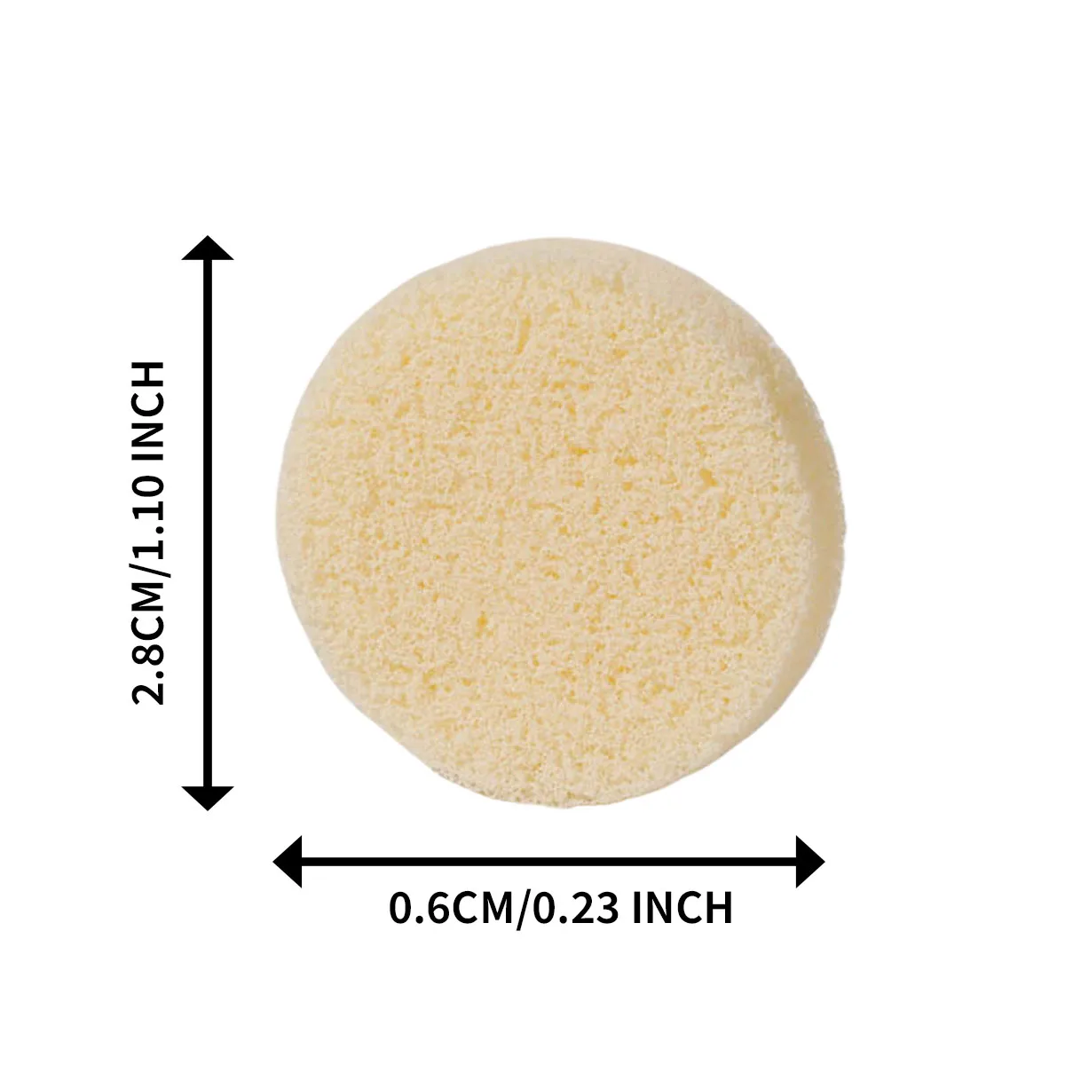 Portable wet and dry makeup sponge, 20PCS makeup sponge suitable for all skin types, essential for daily use and travel